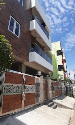 Building with Steel Gate
