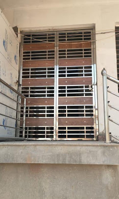 SS Slim Door with Railing